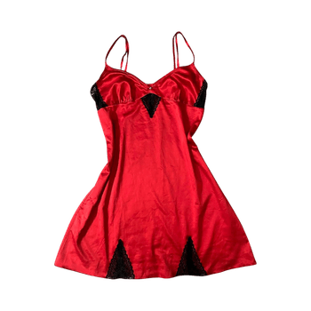 Triumph punainen slip dress