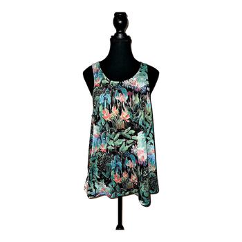 H&M kukkakuvioinen toppi