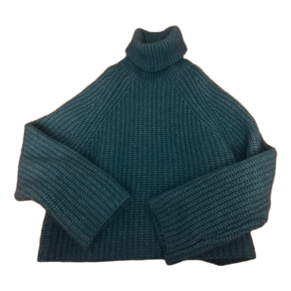 Udgået Zara Blå rullekravesweater