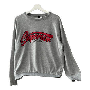H&M Grey Oversized Sweatshirt - Size L