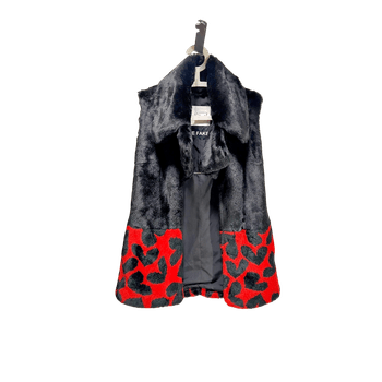 De' Hart Faux Fur Vest