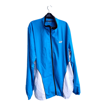 Sininen Yonex urheilutakki