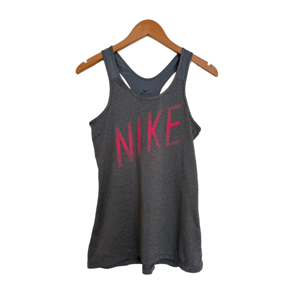 harmaa Nike urheilutoppi naisille