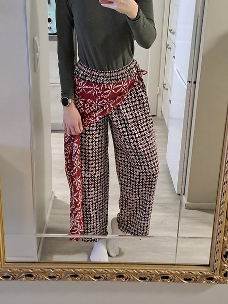 Batik pants in one size