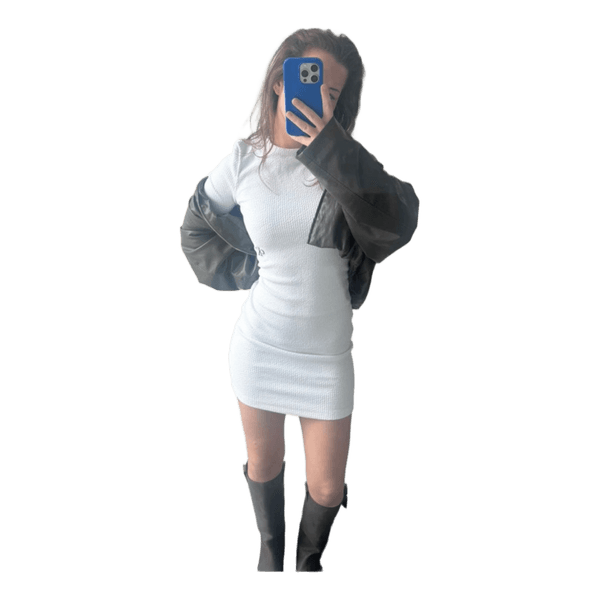 Hvid Calvin Klein kjole