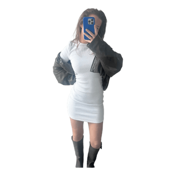 Hvid Calvin Klein kjole