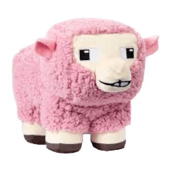 Minecraft Pink Sheep - Virallinen pehmolelu