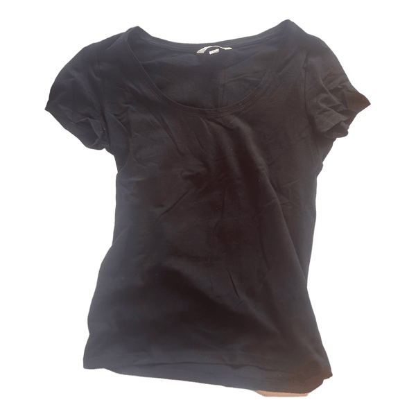 Sort t-shirt