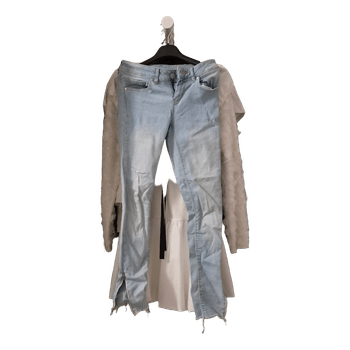 Light blue skinny jeans