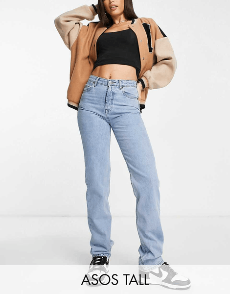 Tall mid rise jeans