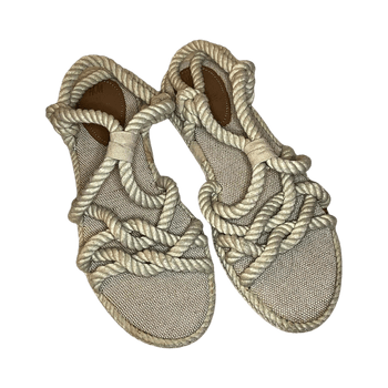Beige sandals