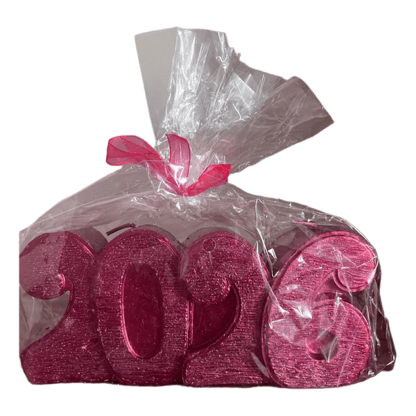 Pink glitter 2026 candle