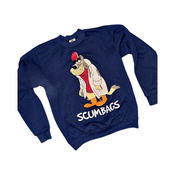 Cartoon Navy sininen crewneck collegepaita