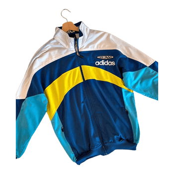 Adidas multicolor track jacket