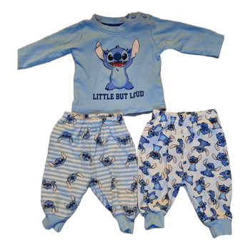 Stitch baby outfit set