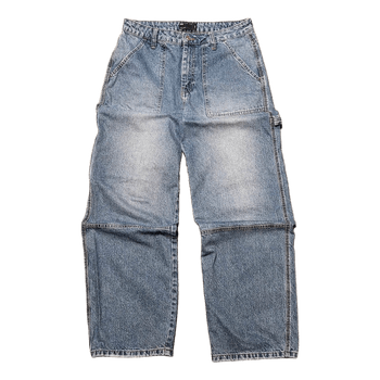 Blue denim carpenter jeans
