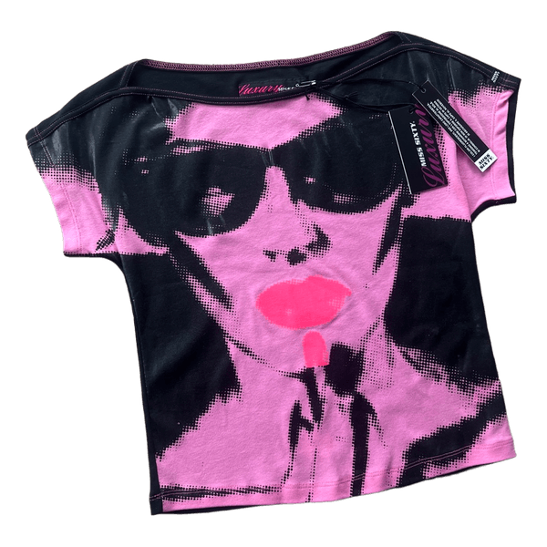 Miss Sixty grafisk t-shirt Y2K