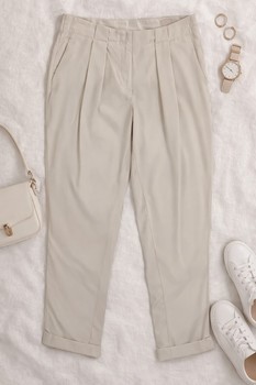 Beige Silvian Heach trousers