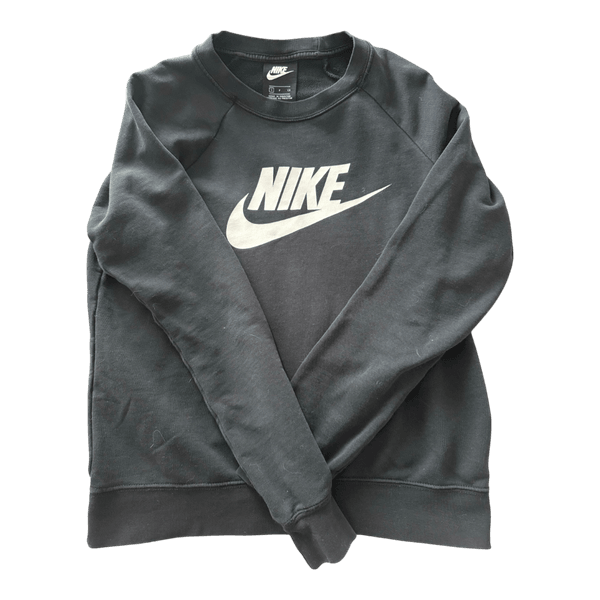 Nike black logo sweatshirt