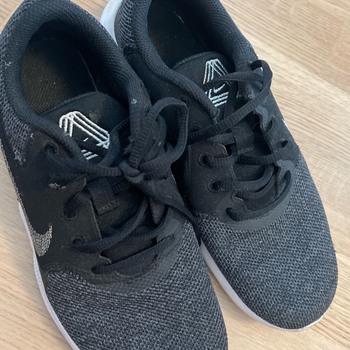 Black Nike sneakers