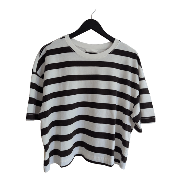 Striped cotton t-shirt