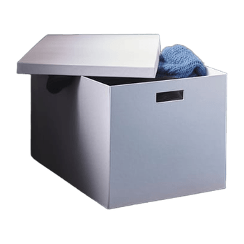 3 light turquoise storage boxes with lid