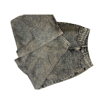Blue denim jeans