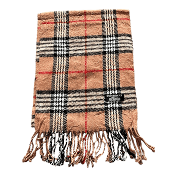 Ruskea Burberry ruutuhuivi