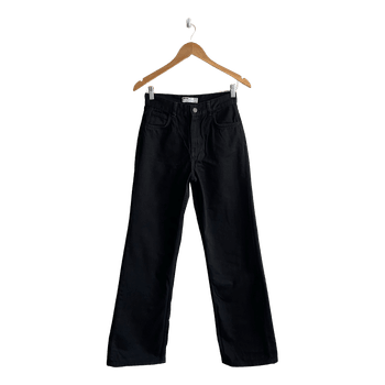 Black Bershka wide jeans