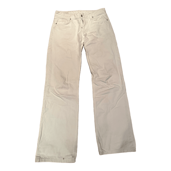 Trf jeans med wide leg og low rise