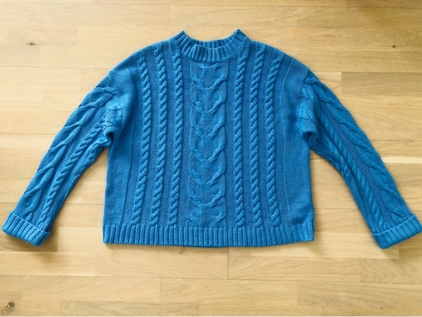 Zara sky-blue sweater, size 13-14 years, 164 cm