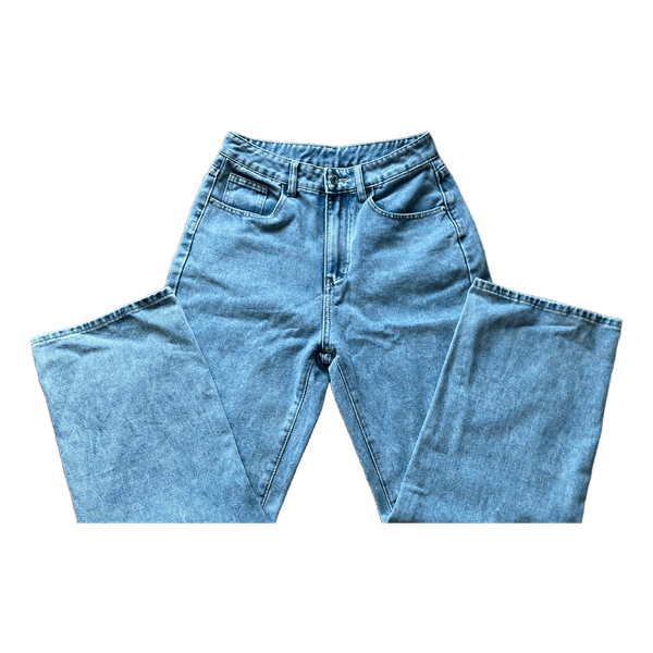 Light blue denim jeans