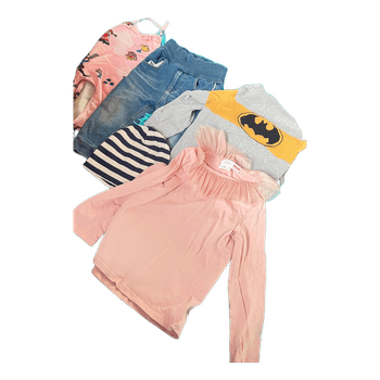 Pink ruffled long-sleeve top