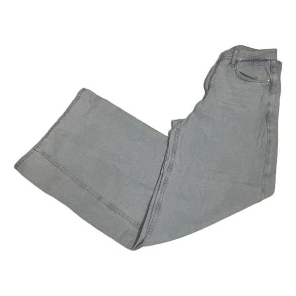 Light blue wide leg jeans