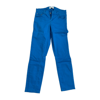 Sininen skinny denim farkut