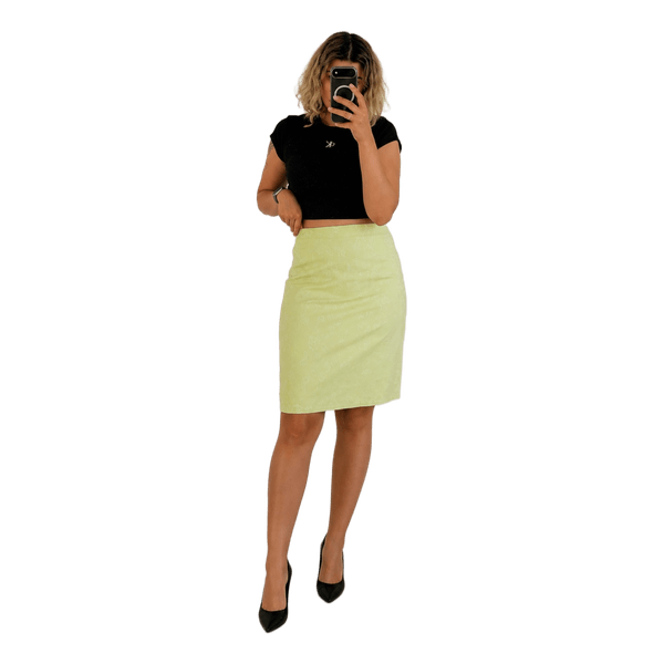 Midi mint green skirt