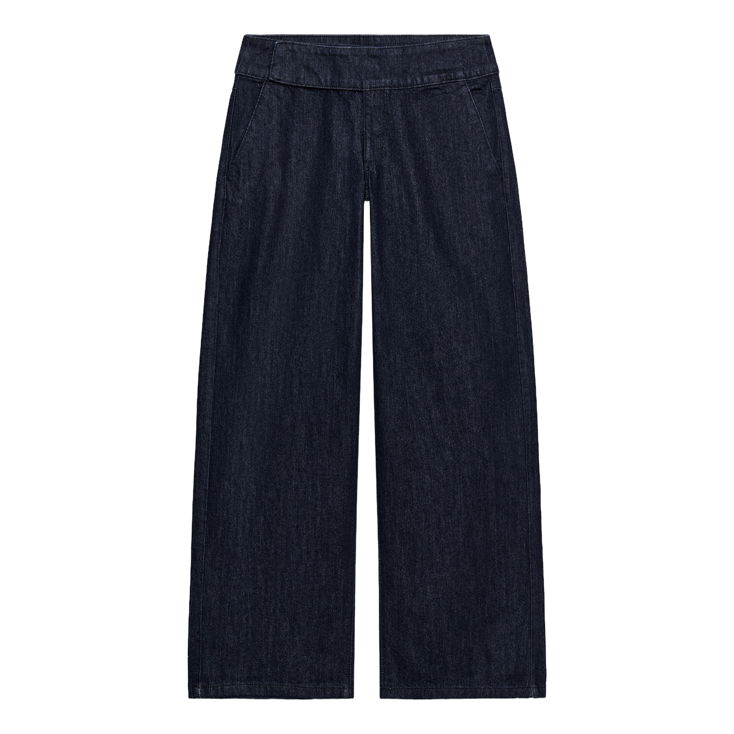 Zara Z1975 jeans med vide ben, Størrelse M / 38 — Secondhand Wide leg ...