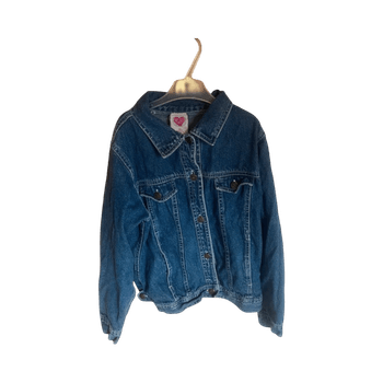 Denim trucker jacket