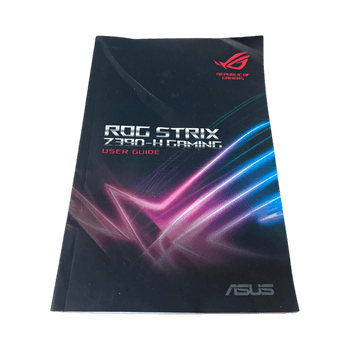 Asus Rog Strix Z390-H motherboard user guide