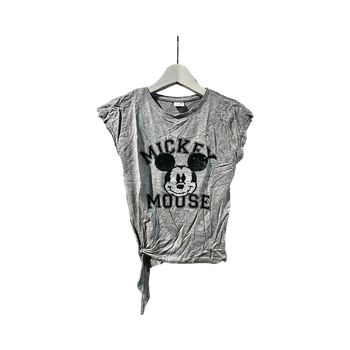 Harmaa Mickey Mouse t-paita