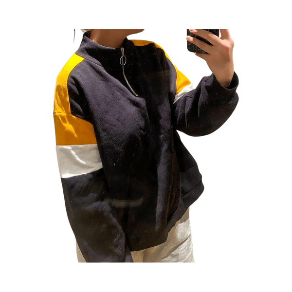 Zip-up sweatshirt