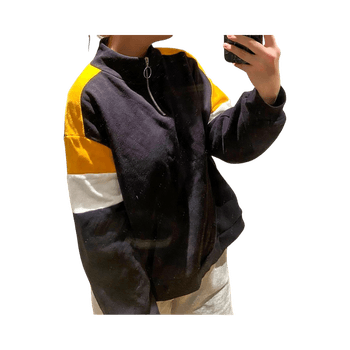 Zip-up sweatshirt
