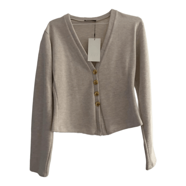 Beige cardigan