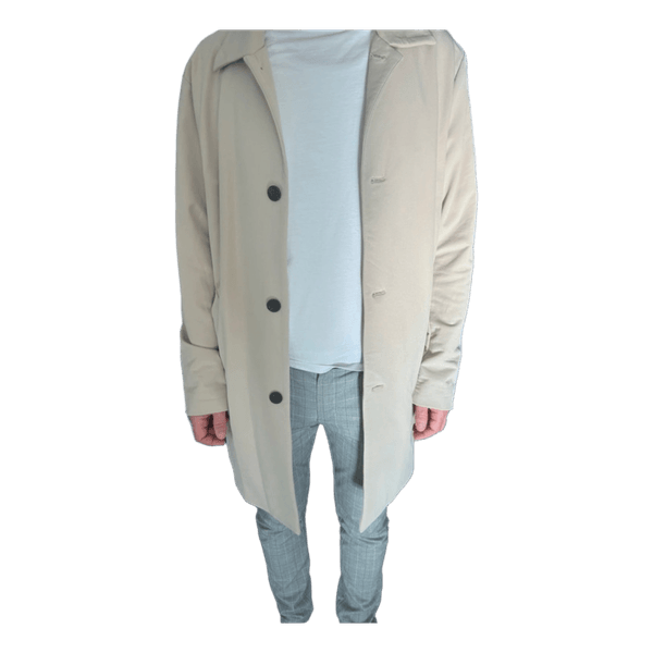 Beige Matiniquefrakke