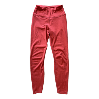 Red sports leggings