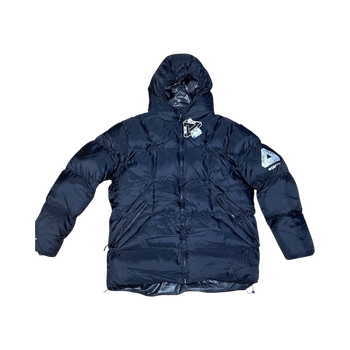 Black puffer jacket