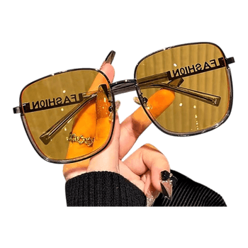 Cool Yellow fashion sunglasses