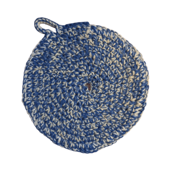 Pyöreä virkattu pannunalunen