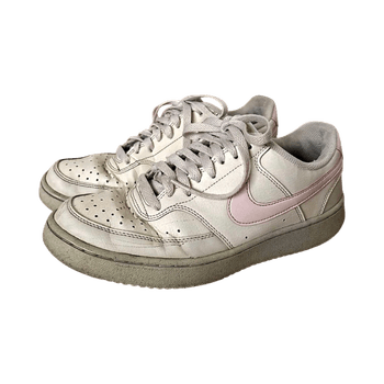 Nike white and pink sneakers
