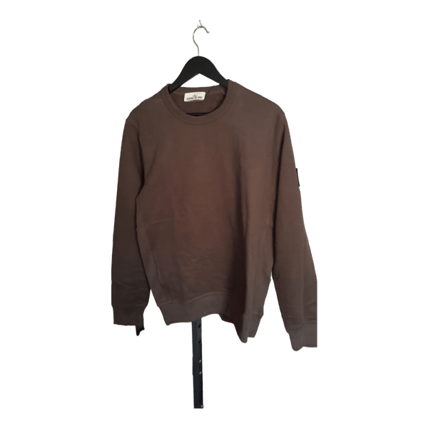 Army green Stone Island sweatshirt